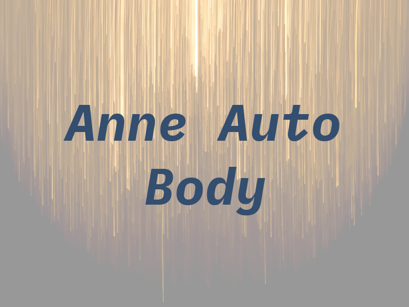 Ste Anne Auto Body Ltd