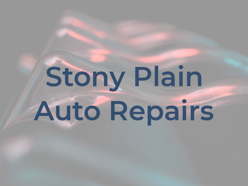 Stony Plain Auto Repairs