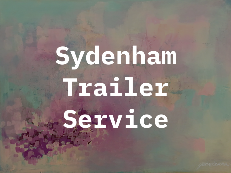 Sydenham Trailer Service
