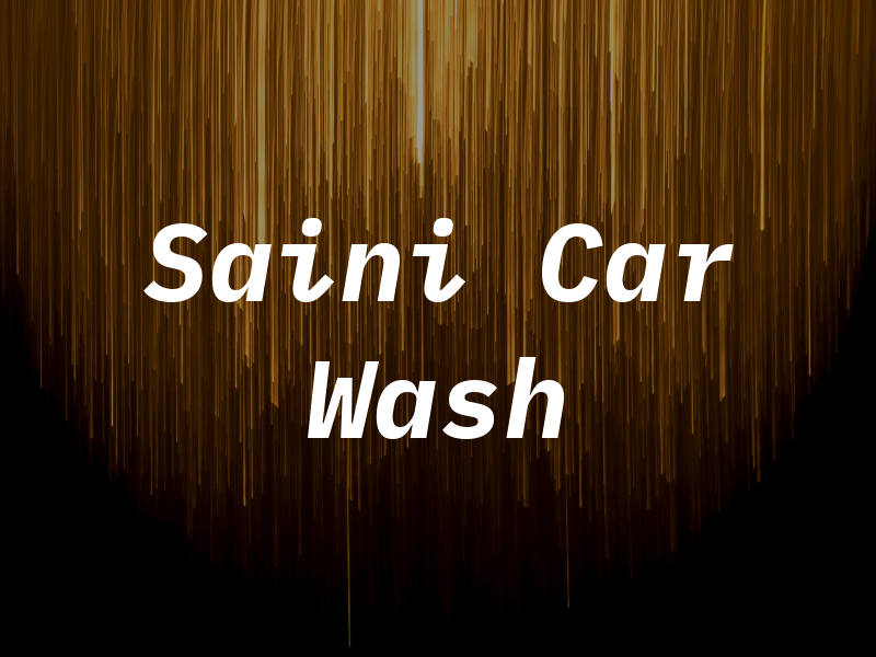 Saini Car Wash