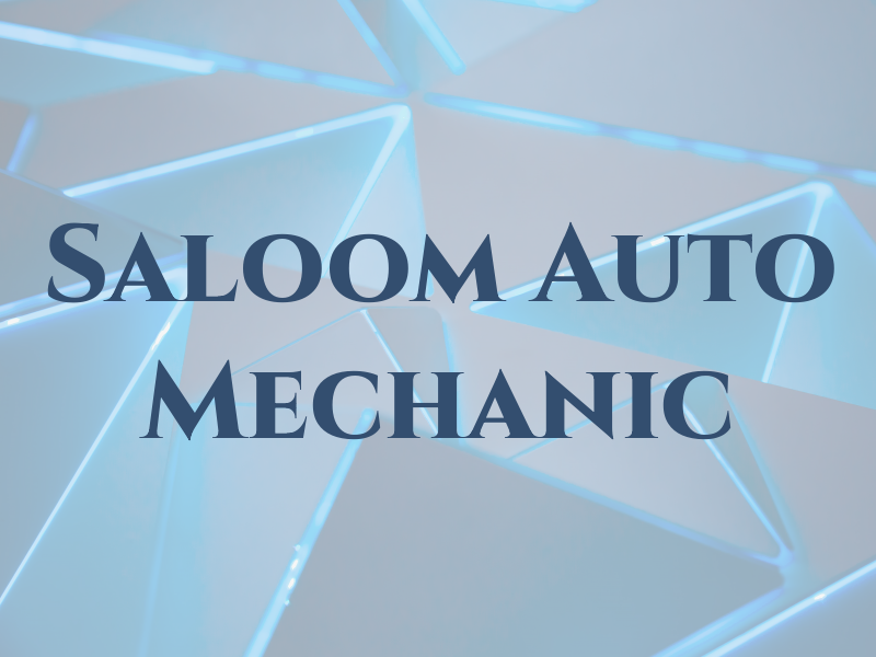 Saloom Auto Mechanic