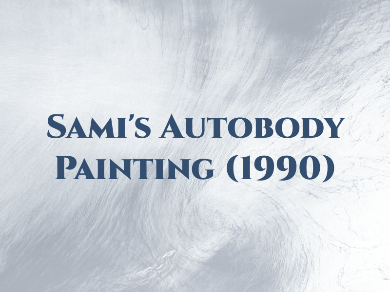 Sami's Autobody & Painting (1990) Ltd