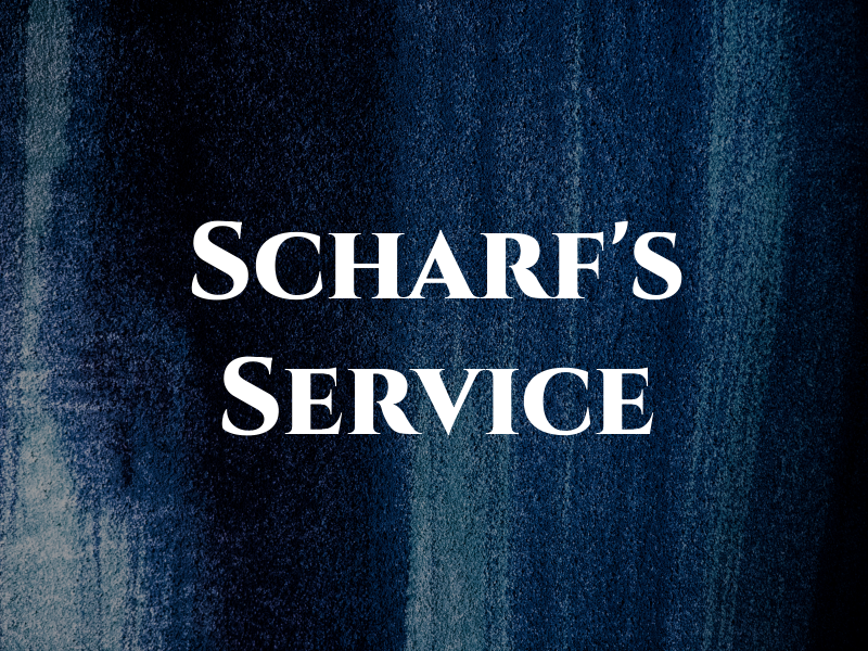 Scharf's Service