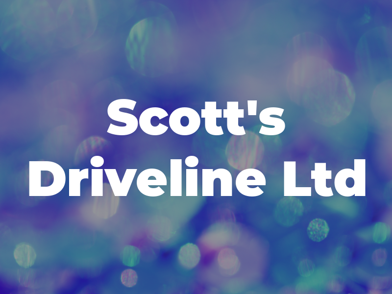 Scott's Driveline Ltd