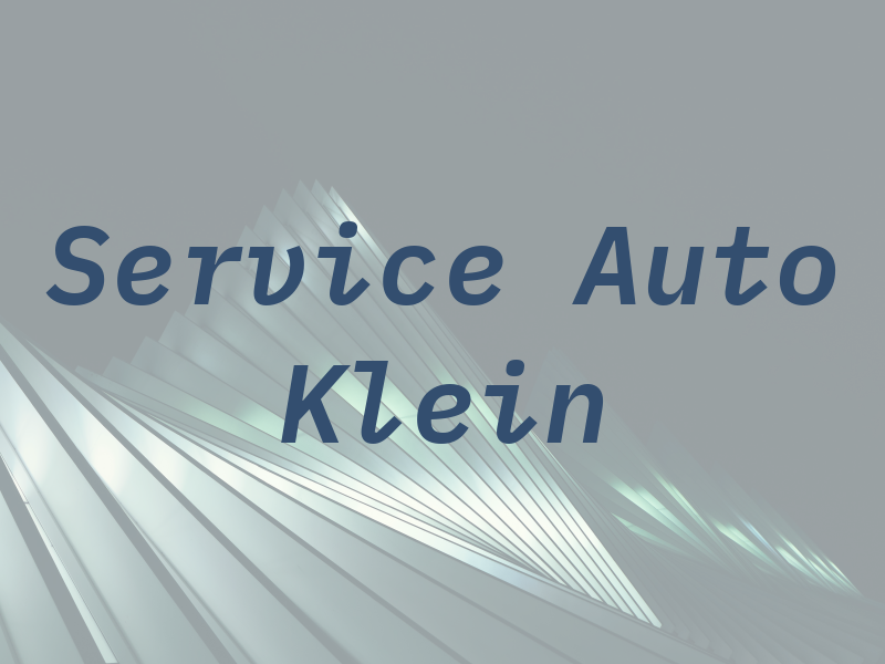 Service Auto Klein