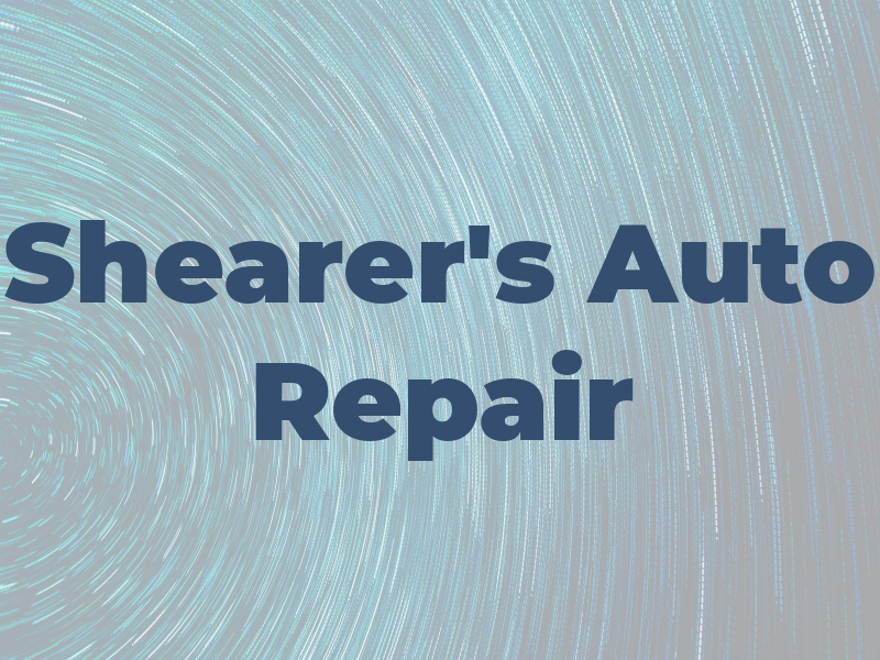 Shearer's Auto Repair