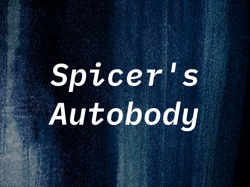 Spicer's Autobody