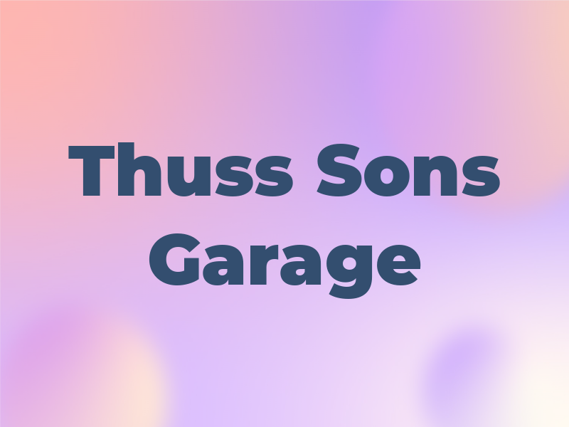 Thuss Ted & Sons Garage Ltd