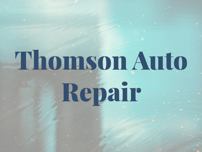 Tim Thomson Auto Repair