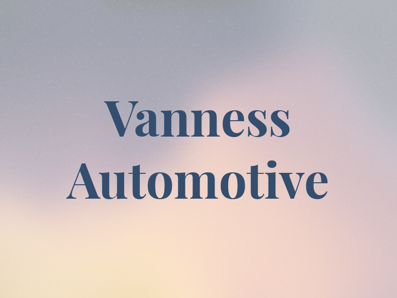 Vanness Automotive