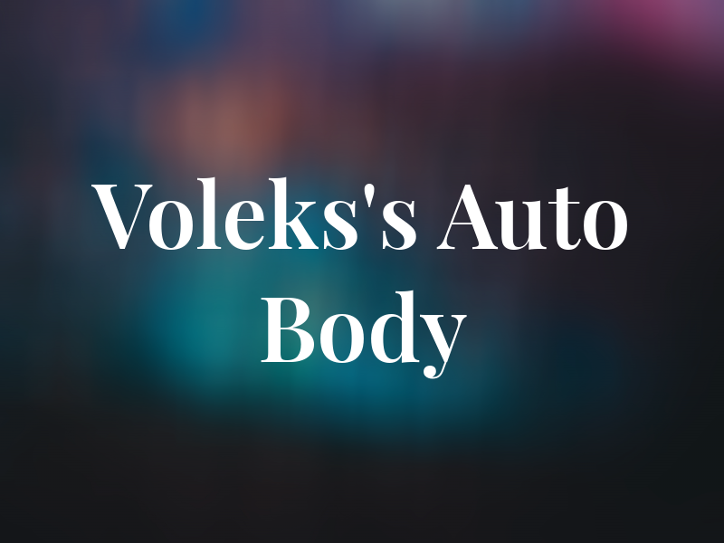 Voleks's Auto Body