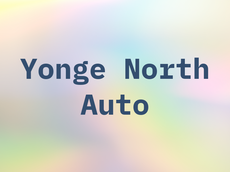 Yonge North Auto Ltd