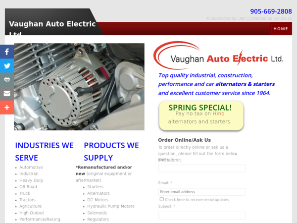 Vaughan Auto Electric Ltd