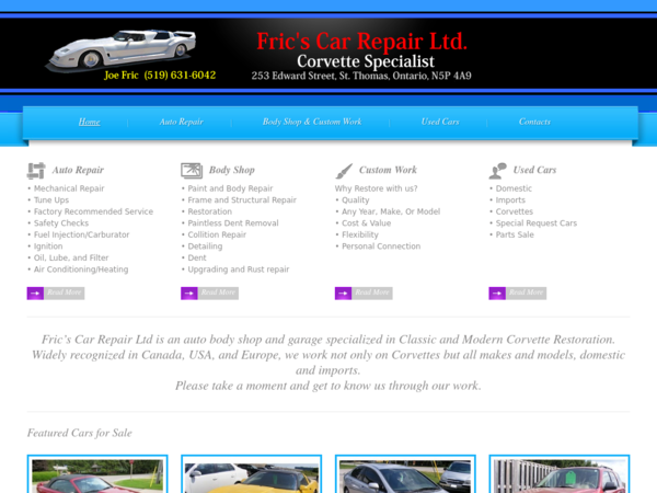 Fric's Car & Body Repair