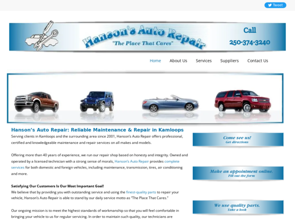 Hanson's Auto Repair