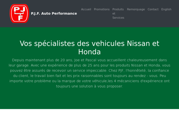 Auto Performance Pjf Inc