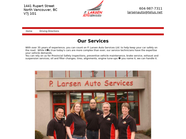 P. Larsen Auto Service