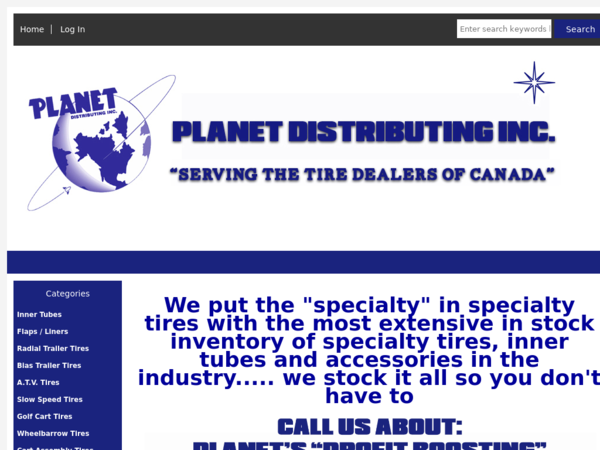 Planet Distributing Inc