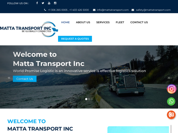 Matta Transport Inc.