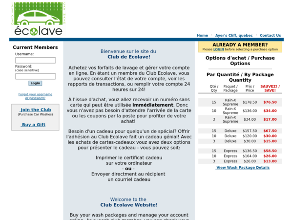 Écolave Lave Auto / Ecolave Car Wash
