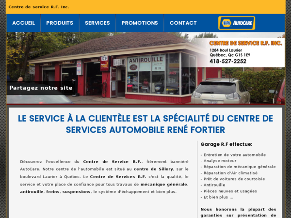 Centre De Service R.F. Inc.