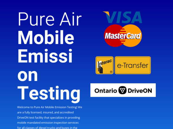 Pure Air Mobile Emission Testing