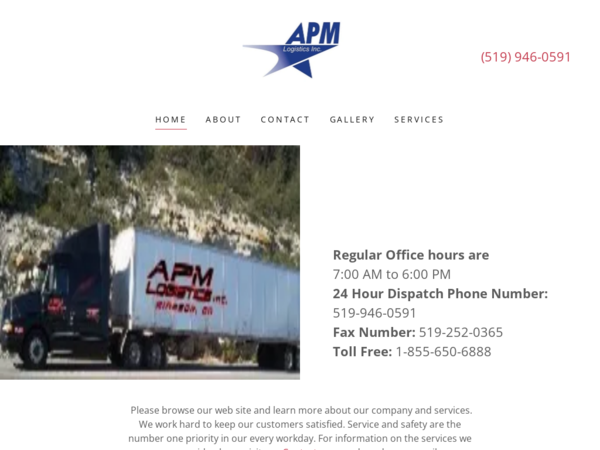 APM Logistics Inc.