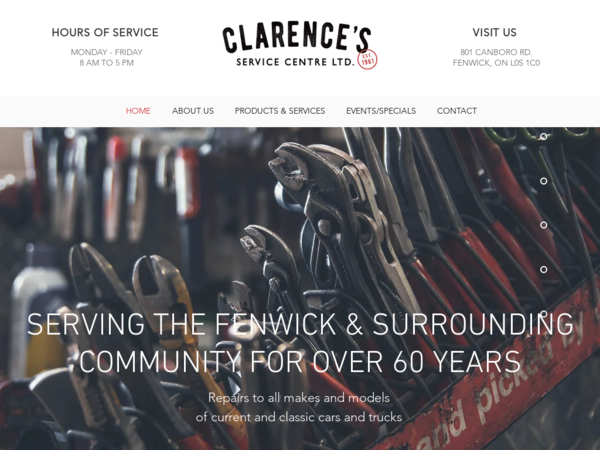 Clarence's Service Centre Ltd