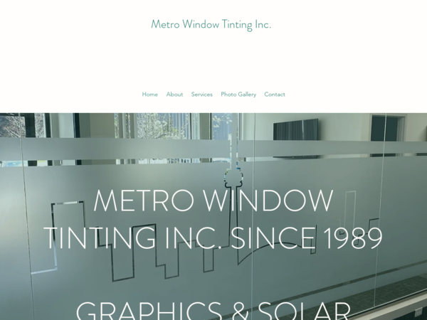 Metro Window Tinting Inc