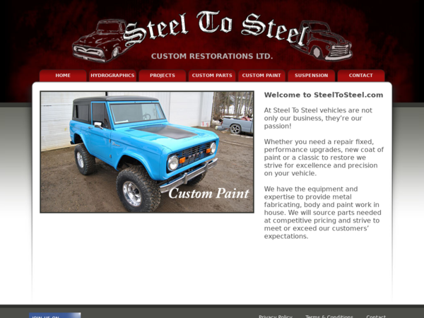 Steel To Steel Custom Restorations Ltd.