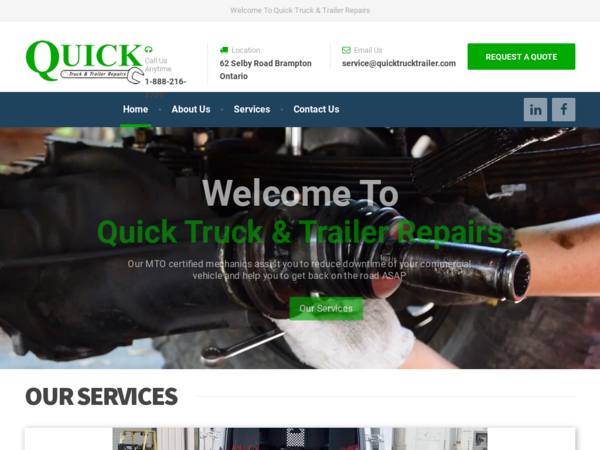 Quick Truck AND Trailer Repair Inc.