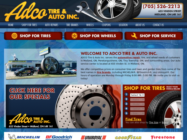 Adco Tire & Auto Inc.