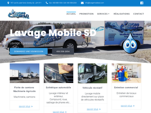 Lavage Mobile SD