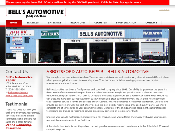 Abbotsford Bells Automotive Repair