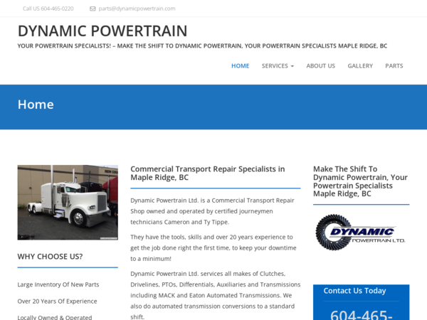 Dynamic Powertrain Ltd