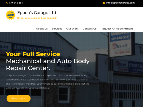 Epoch's Garage Ltd