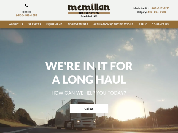 McMillan Transport Ltd