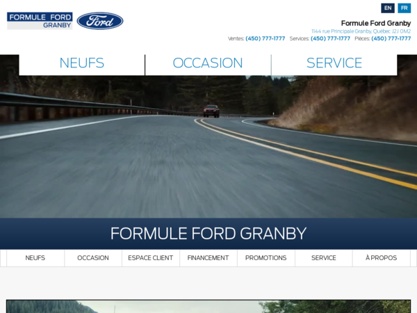 Formula Ford Service