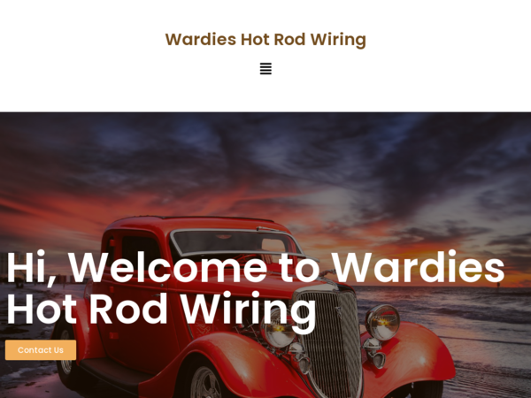 Wardies Hot Rod Wiring