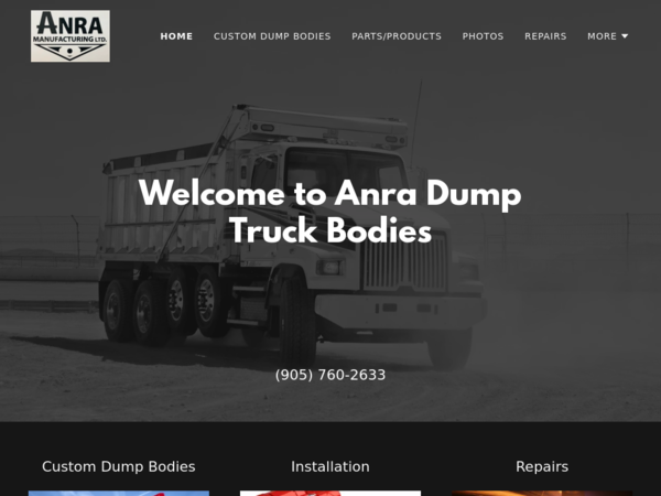 Anra Dump Truck Manufacturing Ltd