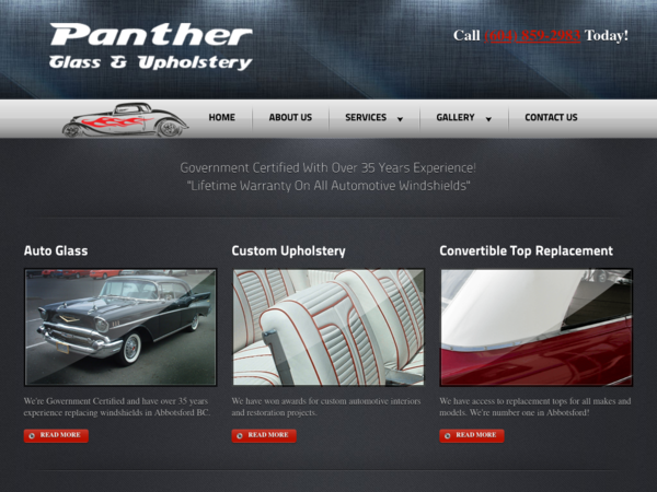 Panther Glass & Upholstery