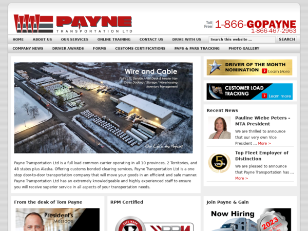 Payne Transportation L P