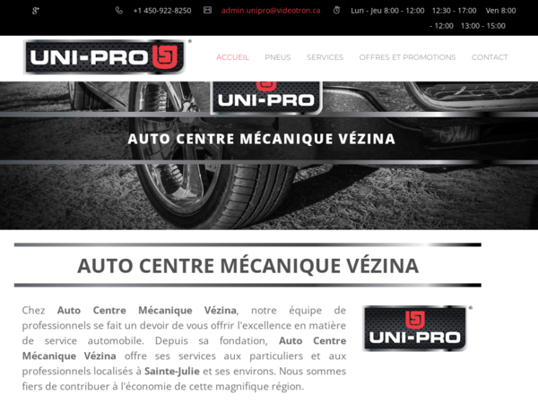Garage Auto Centre Mécanique Vezina Inc