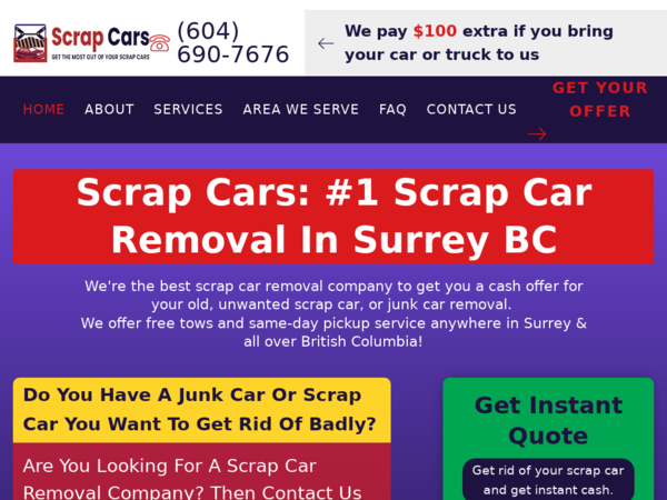 Scrap Cars: Scrap Car Removal