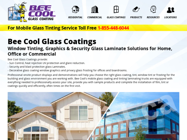 Bee Cool Glass Coatings and Window Tinting