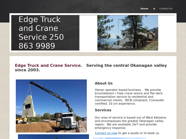 Edge Truck & Crane Service Ltd