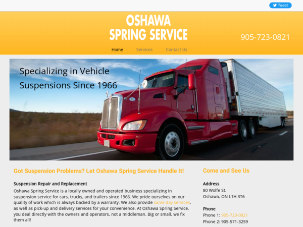Oshawa Spring Service