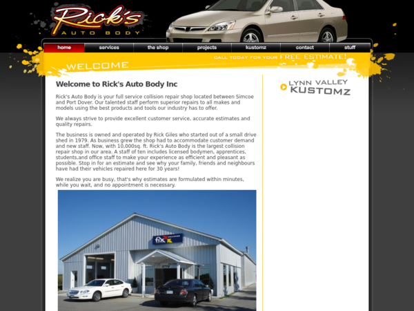 Ricks Auto Body Inc