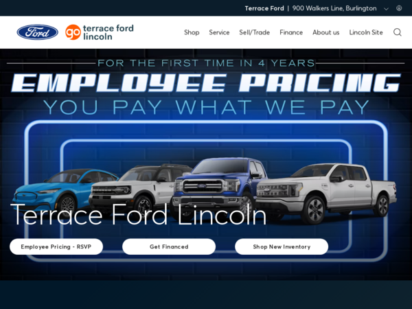 Terrace Ford Lincoln Service Centre