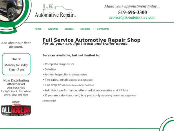 LK Automotive Repair